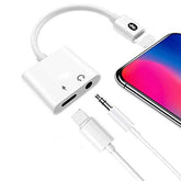 iPhone Bluetoothlu Lightning Aux Kulaklık Şarj Adaptörü Çevirici